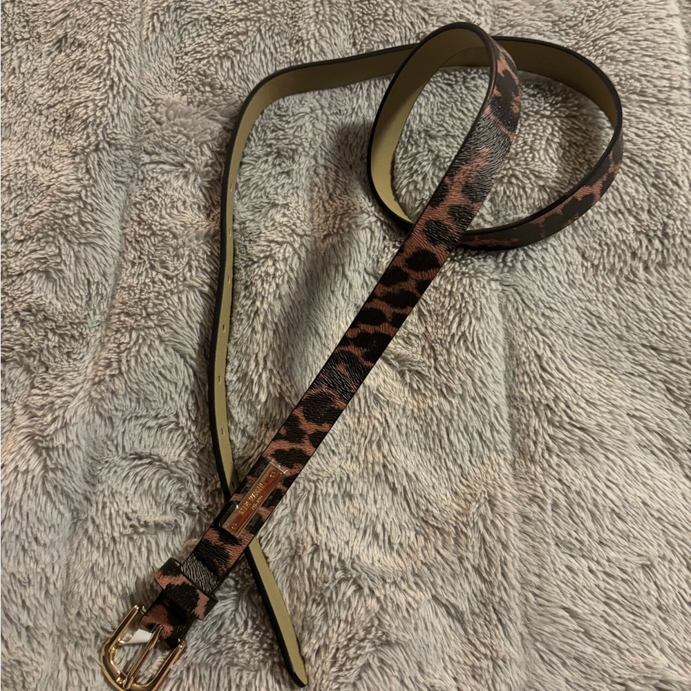 Leopard Print Women's Belt